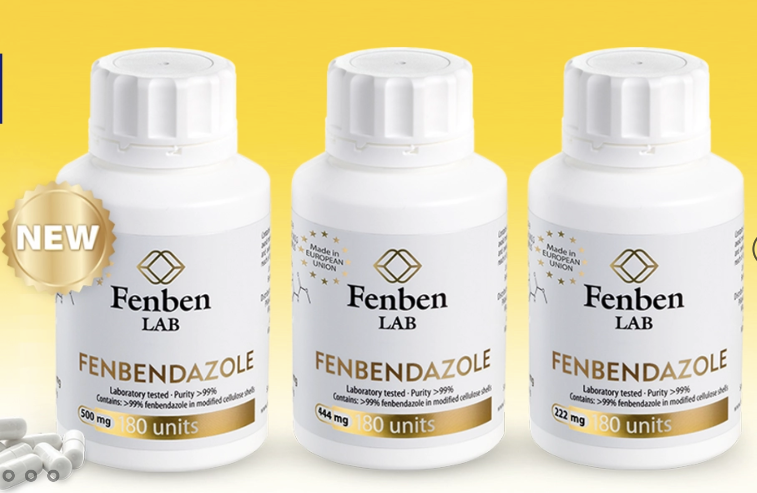 Fenbendazole chemical structure and cancer research